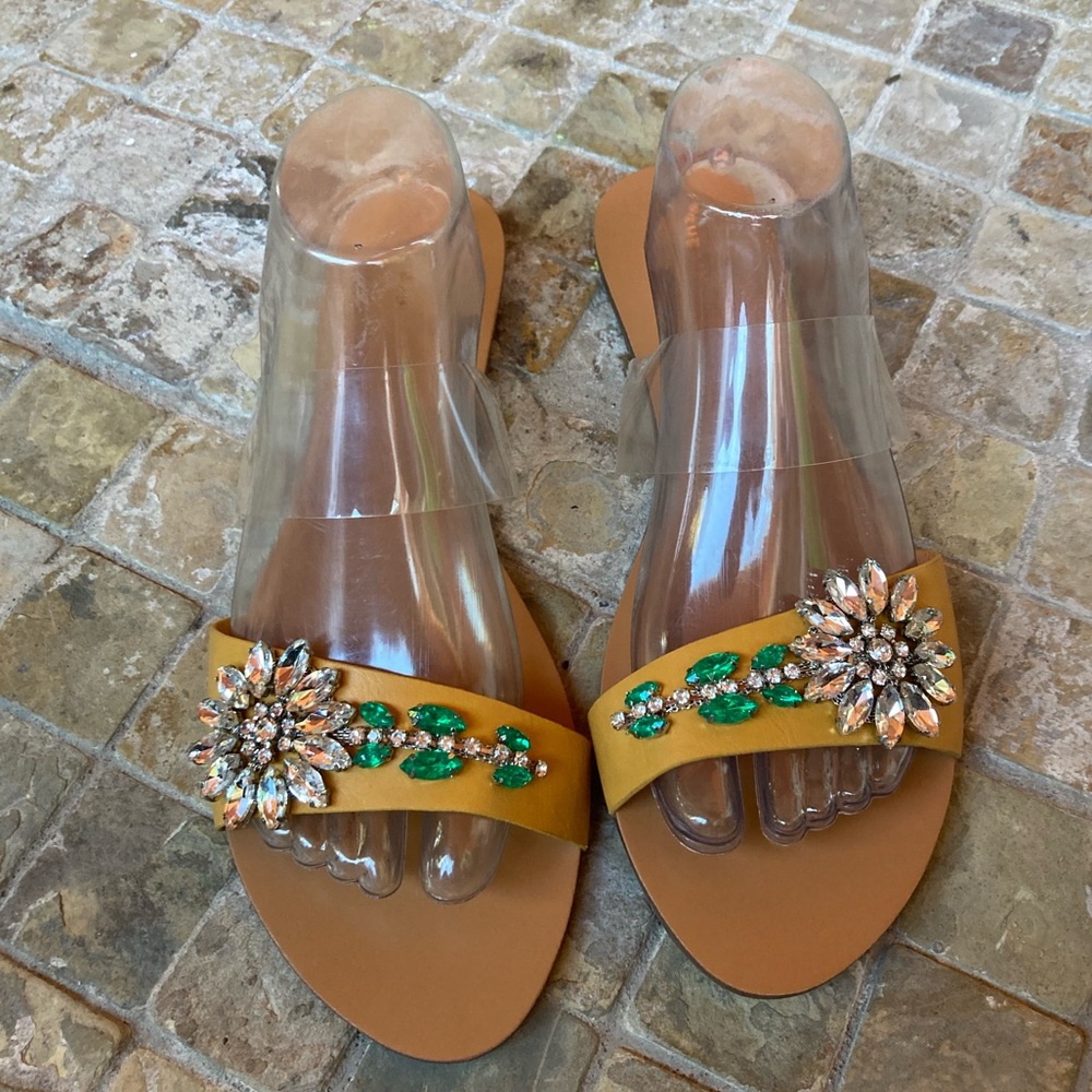 Rhinestone sandals